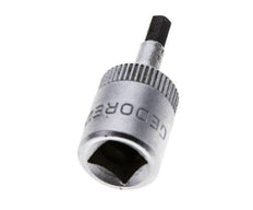 1/4" Gedore 28mm langer Steckschlüsseleinsatz für 3 mm Innensechskantschrauben