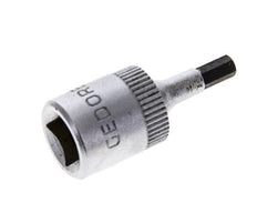 1/4" Gedore 28mm langer Steckschlüsseleinsatz für 3 mm Innensechskantschrauben