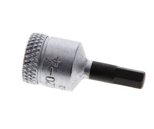 1/4" Gedore 28mm langer Steckschlüsseleinsatz für 4 mm Innensechskantschrauben