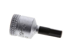 1/4" Gedore 28mm langer Steckschlüsseleinsatz für 4 mm Innensechskantschrauben