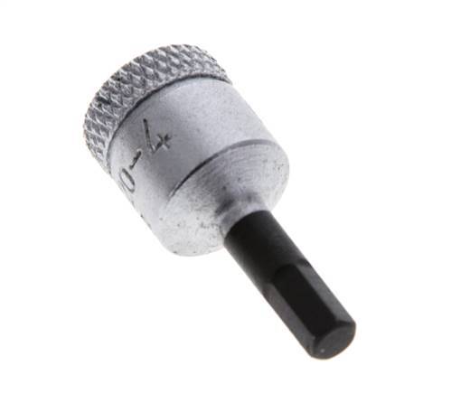 1/4" Gedore 28mm langer Steckschlüsseleinsatz für 4 mm Innensechskantschrauben