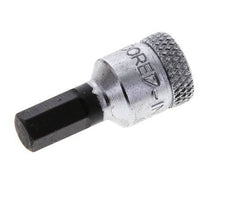 1/4" Gedore 28mm langer Steckschlüsseleinsatz für 6 mm Innensechskantschrauben