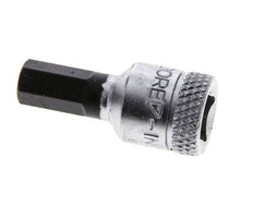 1/4" Gedore 28mm langer Steckschlüsseleinsatz für 6 mm Innensechskantschrauben