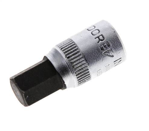 1/4" Gedore 28mm langer Steckschlüsseleinsatz für 8 mm Innensechskantschrauben