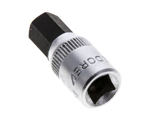 1/4" Gedore 28mm langer Steckschlüsseleinsatz für 8 mm Innensechskantschrauben
