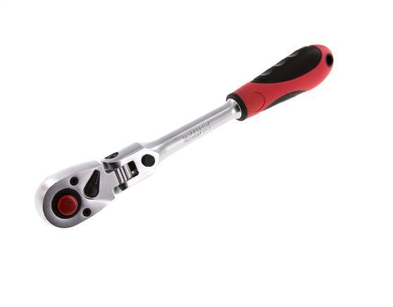 1/2" Gedore Rot 180 Grad schwenkbarer Kopf und Schalthebel