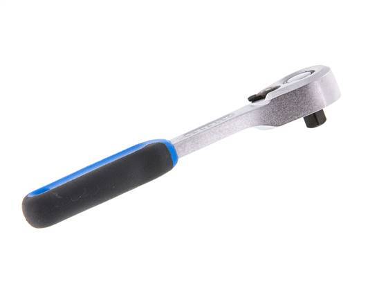 1/4"-Gedore-Ratsche mit Schalthebel und Entriegelungsknopf