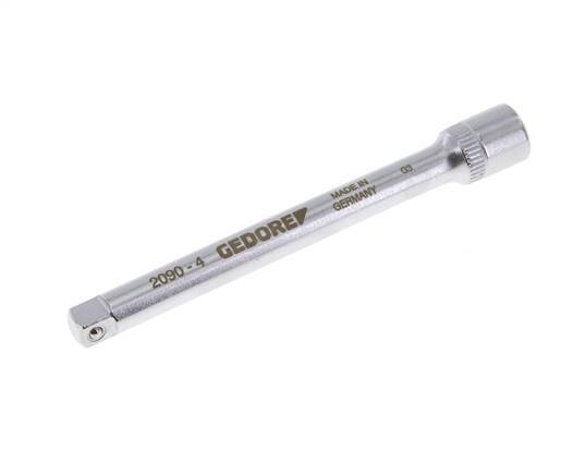 1/4" (6,3 mm) Gedore 100 mm Verlängerung mit Kugelarretierung