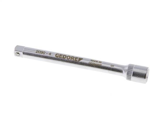1/4" (6,3 mm) Gedore 100 mm Verlängerung mit Kugelarretierung