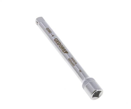 1/4" (6,3 mm) Gedore 100 mm Verlängerung mit Kugelarretierung