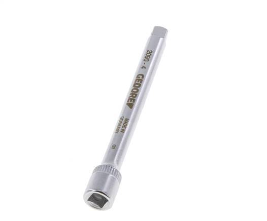 1/4" (6,3 mm) Gedore 100 mm Verlängerung mit Kugelarretierung