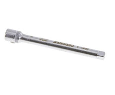 1/4" (6,3 mm) Gedore 100 mm Verlängerung mit Kugelarretierung