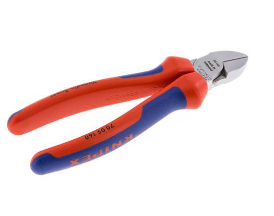 Knipex Seitenschneider 160 mm 2-Komponenten-Griffe