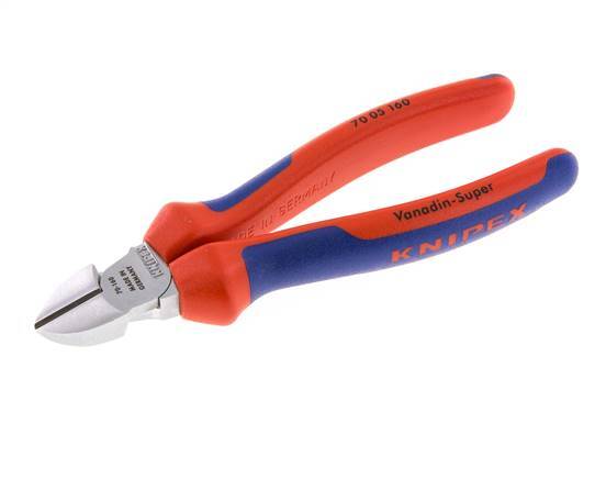 Knipex Seitenschneider 160 mm 2-Komponenten-Griffe