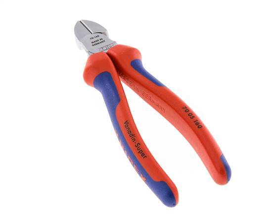 Knipex Seitenschneider 160 mm 2-Komponenten-Griffe