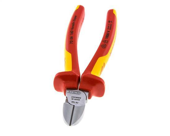 Knipex Seitenschneider 160 mm VDE-geprüft bis zu 1000V