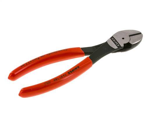 Knipex Power-Seitenschneider 180 mm Kunststoffbeschichtete Griffe