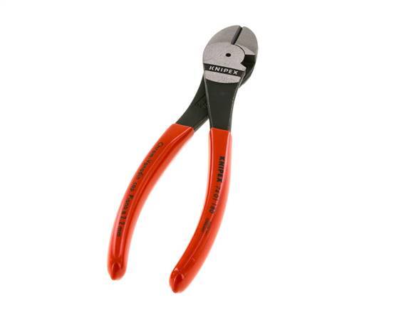 Knipex Power-Seitenschneider 180 mm Kunststoffbeschichtete Griffe