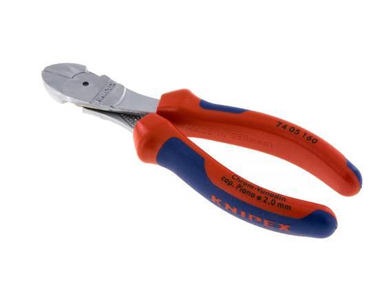 Knipex Power-Seitenschneider 160 mm 2-Komponenten-Griffe
