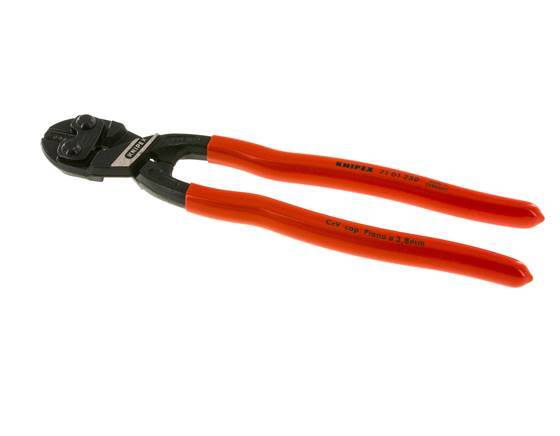 Knipex Bolzenschneider 250 mm Kunststoffbeschichtete Griffe