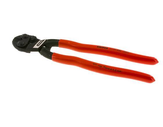 Knipex Bolzenschneider 250 mm Kunststoffbeschichtete Griffe mit Aussparung
