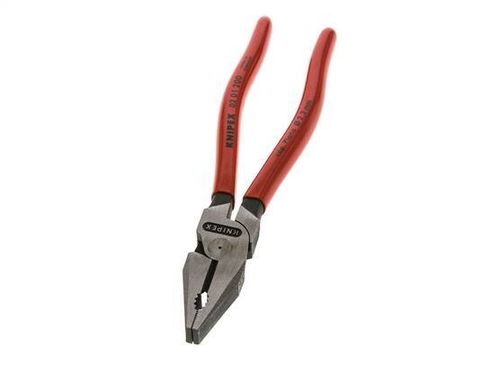 Knipex Power Kombinationszange 200 mm Kunststoffbeschichtete Griffe