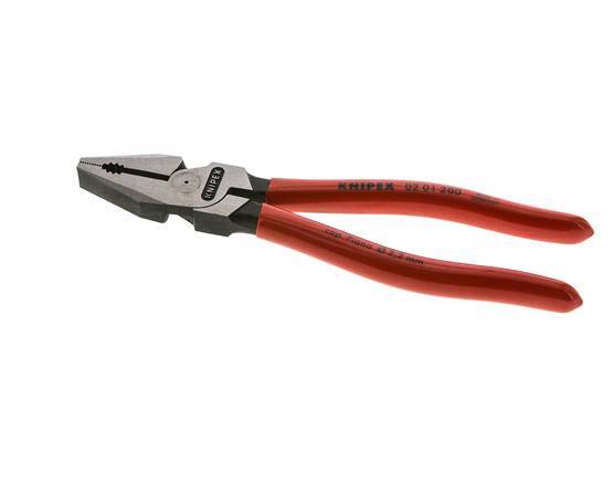 Knipex Power Kombinationszange 200 mm Kunststoffbeschichtete Griffe