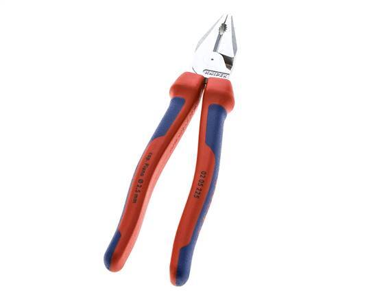 Knipex Power Kombinationszange 225 mm 2-Komponenten-Griffe