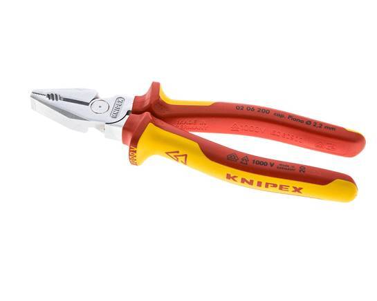 Knipex Power-Kombizange 200 mm VDE-geprüft bis zu 1000V