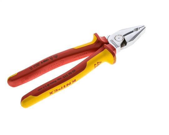 Knipex Power-Kombizange 225 mm VDE-geprüft bis 1000V