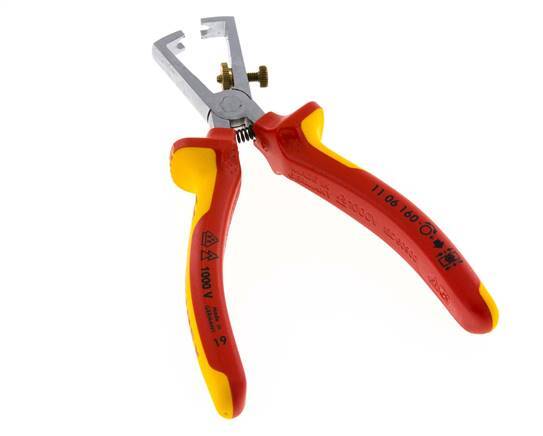 Knipex Abisolierzange 160mm VDE-geprüft bis zu 1000V