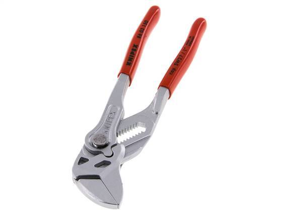 Knipex Schraubenschlüsselzange bis HEX 27mm Länge 150mm