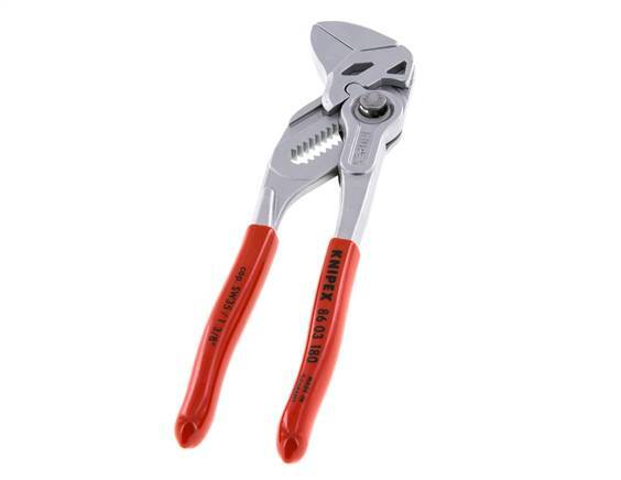 Knipex Schraubenschlüsselzange bis HEX 40mm Länge 180mm