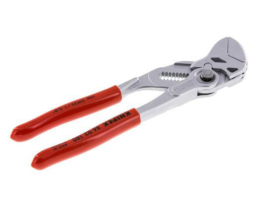 Knipex Schraubenschlüsselzange bis HEX 40mm Länge 180mm