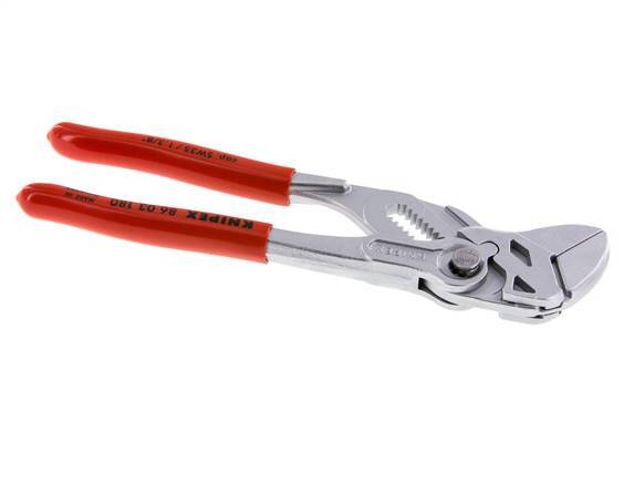 Knipex Schraubenschlüsselzange bis HEX 40mm Länge 180mm