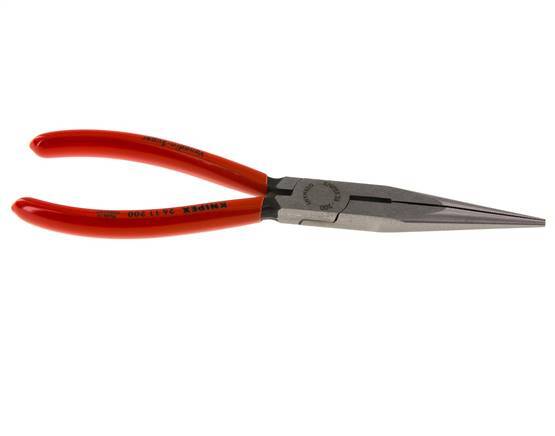 Knipex Geradlinige Spitzzange 200 mm Kunststoffbeschichtete Griffe