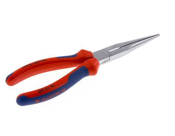 Knipex Geradlinige Spitzzange 200 mm 2-Komponenten-Griffe