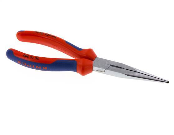 Knipex Geradlinige Spitzzange 200 mm 2-Komponenten-Griffe