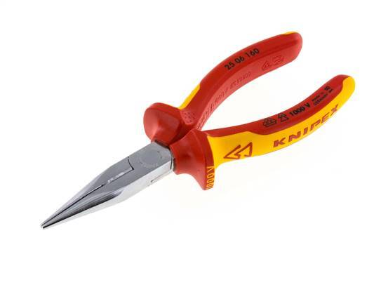 Knipex Geradlinige Spitzzange 160 mm VDE-geprüft bis zu 1000V