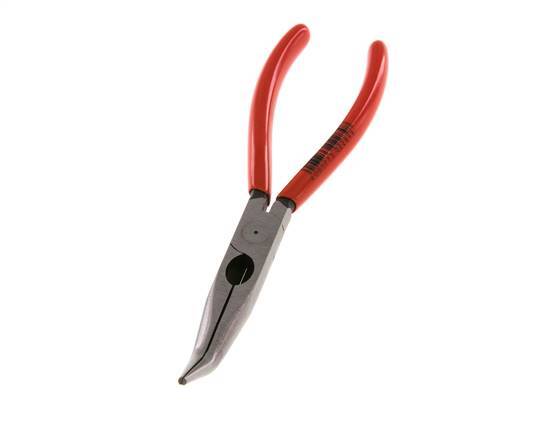 Knipex Winkelzange 200 mm Kunststoffbeschichtete Griffe