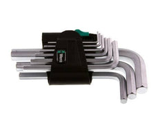 Wera 9-Piece 1.5 To 10mm Hexagonal Allen Key Set Short