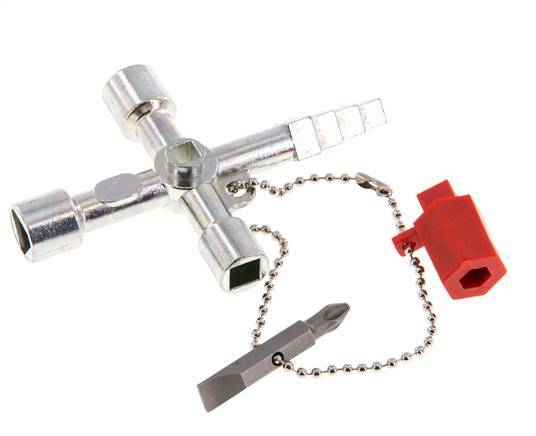 Schaltschrank Schlüssel Hausmeister 63x90mm