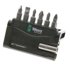 Wera 7-teiliges Schlitz/Phillips/Pozidriv Bit-Sortiment