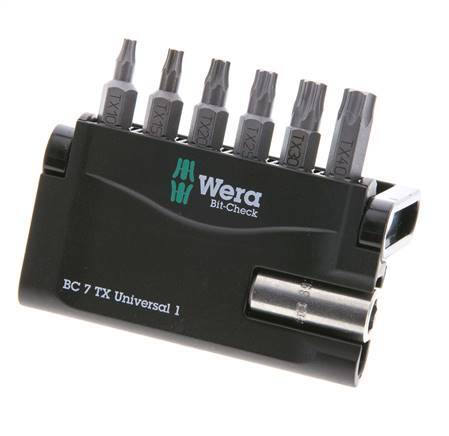 Wera 7-teiliges TORX-Bit-Sortiment
