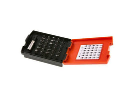 Wiha 31-teiliges Bit-Sortiment Magnetischer Bit-Halter Kunststoff-Box