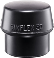 Simplex-Hammereinsätze Gummi Schwarz 60mm