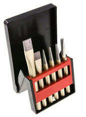 6-piece Set of Flat Chisels