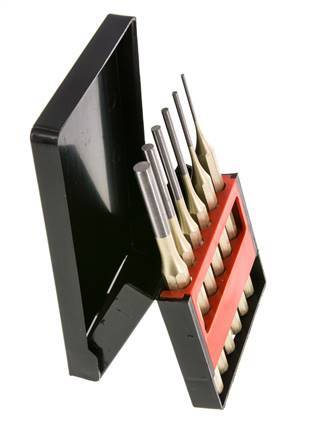 6-teiliger Satz von Splinttreibern