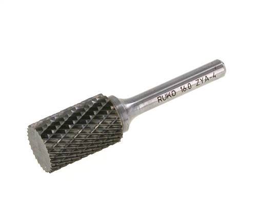 ZYA Zylinderförmiger 16 mm Hartmetallfräser