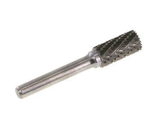 ZYA-S Zylinder mit 10 mm Hartmetallfräser im Endschnitt